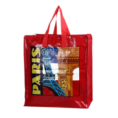 chất lượng  Laminated Paris Design PP Woven Shopping Bag Laminated Pp Woven Bag nhà máy sản xuất