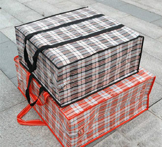 chất lượng  Large Capacity PP Check Bag 105 X 115 X 52cm For Daily Dimensions  Practical Convenient nhà máy sản xuất