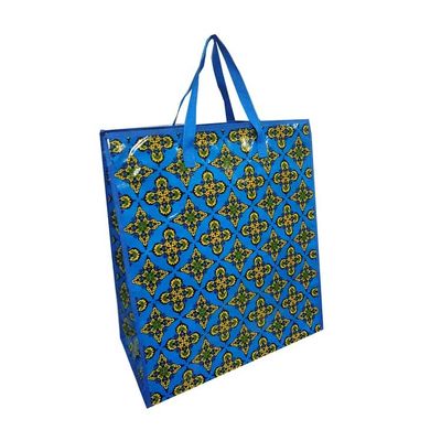 túi polypropylene dệt quảng cáo tùy chỉnh với tay cầm