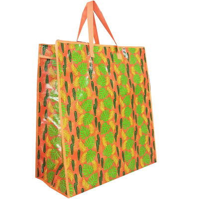 Hình ảnh tùy chỉnh túi tạp hóa không dệt Laminated mua sắm PP Eco Friendly Non Woven Bag