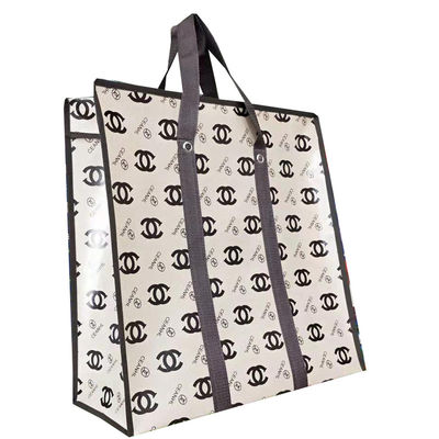 Thử dụng nhiều lần Eco Friendly Blank Canvas Cotton Tote Thẻ mua sắm tạp hóa với Logo in tùy chỉnh