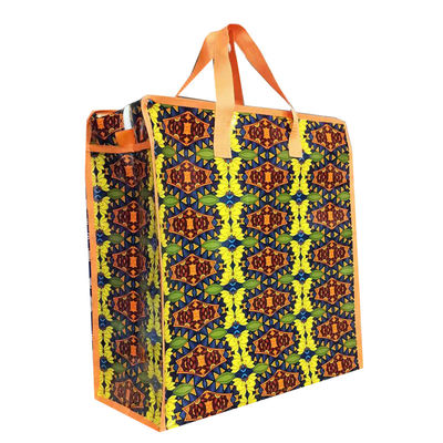 Laminated Woven Pp mua sắm túi sáng sáng tái sử dụng túi tạp hóa tùy chỉnh