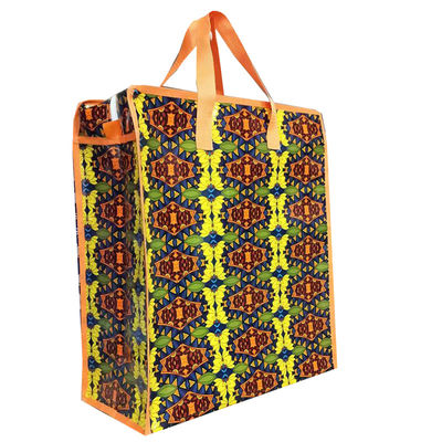 Laminated Woven Pp mua sắm túi sáng sáng tái sử dụng túi tạp hóa tùy chỉnh