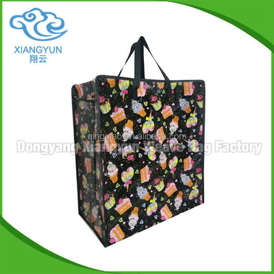 CMYK Glossy Matte Pp Woven Shopping Bag Thị trường túi mua sắm tái sử dụng