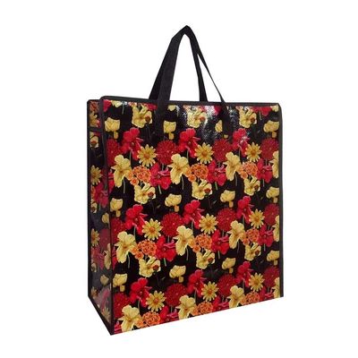 CMYK Glossy Matte Pp Woven Shopping Bag Thị trường túi mua sắm tái sử dụng