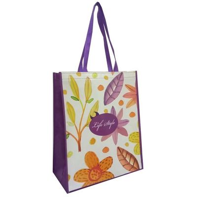 30 đến 50cm tái chế túi mua sắm dệt PP túi tạp hóa tái sử dụng tùy chỉnh