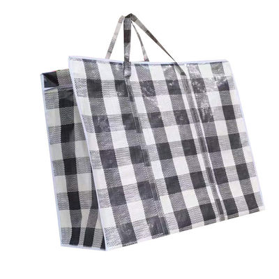 Bảo mật Bao bì nhỏ gọn túi kiểm tra PP nhẹ Laminated Nonwoven Polypropylene Bags Zipper Closure