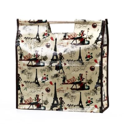 Túi mua sắm gấp không thấm nước có thể sử dụng nhiều lần để tùy chỉnh