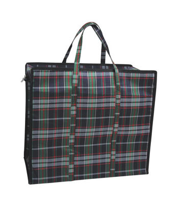 180 GSM Đan đai điều chỉnh mua sắm túi xách vải / túi zip vải với khóa khóa