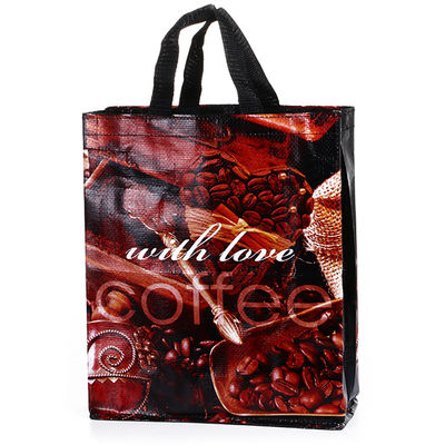 Thiết kế tùy chỉnh Laminated Woven Sacks Bags với tay cầm và khóa niêm phong