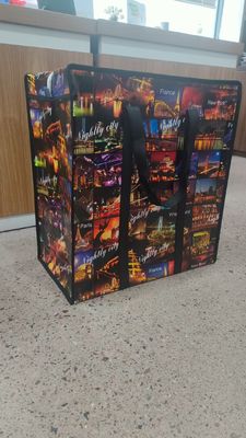 Túi dệt mạ nhựa bền cho rau tái sử dụng và lâu bền tái chế