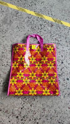 Túi đóng gói nhựa có khóa kéo kín an toàn cho hàng may mặc bằng vật liệu polypropylene dệt