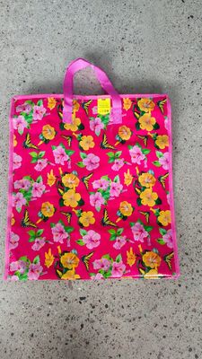 Túi không dệt gấp có thể sử dụng nhiều lần với khóa khóa kéo dài và thân thiện với môi trường